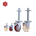 Accessories Aluminium with Scaffold Electric Wheels Rubber Caster Scaffolding Scaffold Wheel