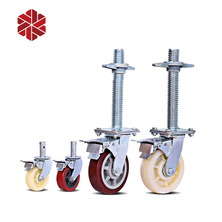 Accessories Aluminium with Scaffold Electric Wheels Rubber Caster Scaffolding Scaffold Wheel