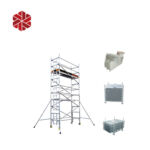 Complete H 5×5 Double Ladder Frame Scaffolding Parts Lock Pin Prop Size 5′ Scaffold Frame